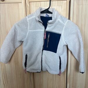 Carter's Sherpa Fleece Jacket with Navy Details